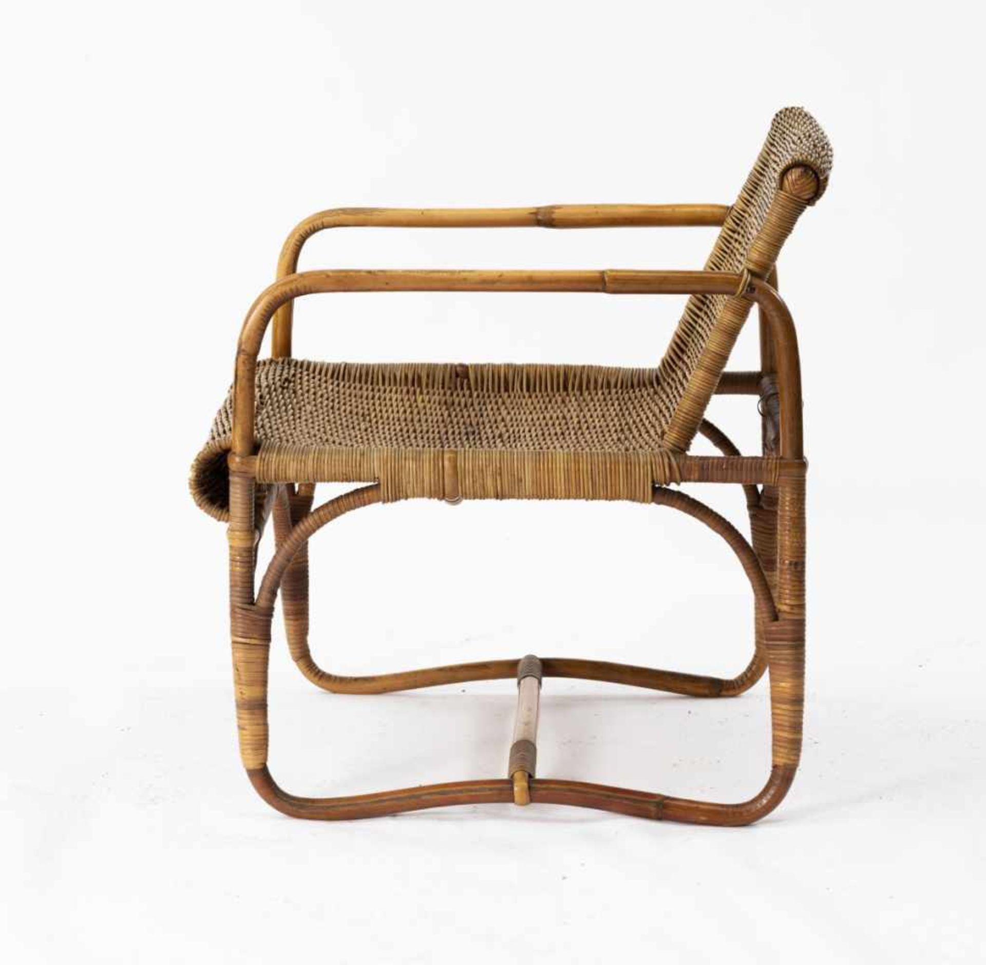 Erich Dieckmann, Armchair, c. 1923Armchair, c. 1923H. 70.5 x 52.5 x 70 cm. Made by Korbmacher-Verein - Bild 6 aus 6