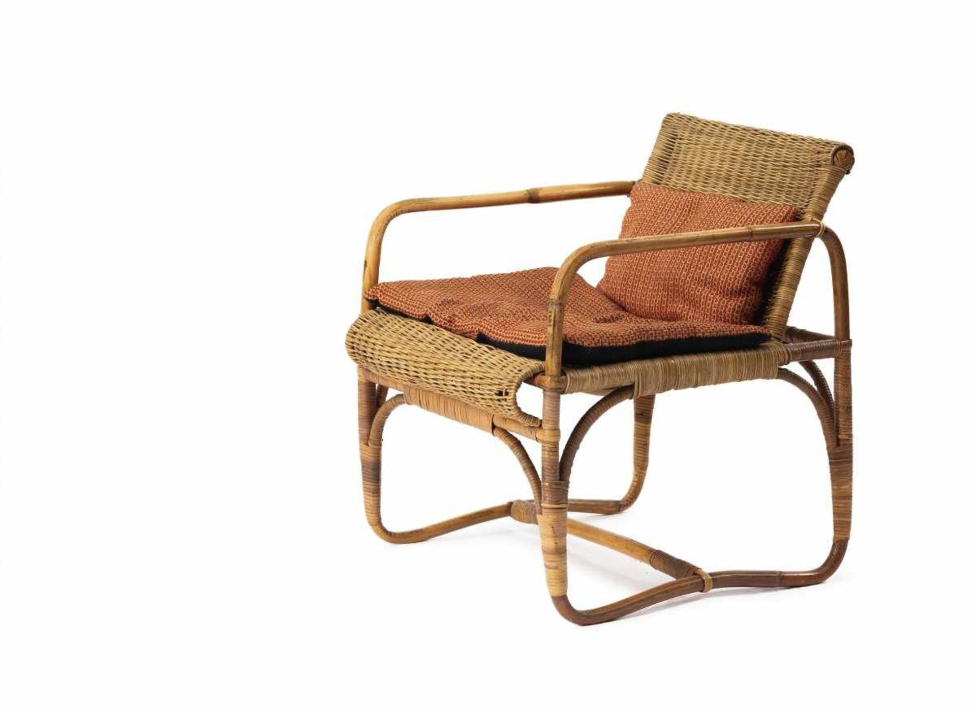 Erich Dieckmann, Armchair, c. 1923Armchair, c. 1923H. 70.5 x 52.5 x 70 cm. Made by Korbmacher-Verein