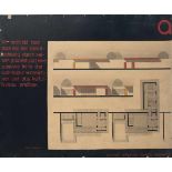 Emil Bruhn, Architectural designs and collages, 1932/33Architectural designs and collages, 1932/3316