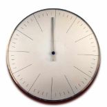 Max Bill, 'Ato-Mat' wall clock, 1957'Ato-Mat' wall clock, 1957D. 30.5 cm. Made by Junghans AG,
