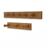 Charlotte Perriand, 'Les Arcs' wall hangers, c. 1975'Les Arcs' wall hangers, c. 1975H. 13-14 x 70-