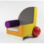 Peter Shire, 'Bel Air' chair, 1982'Bel Air' chair, 1982H. 127 x 116 x 107 cm. Made by Memphis,