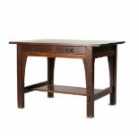 Gustav Stickley, Table, c. 1907Table, c. 1907H. 74 x 107 x 75 cm. Made by Craftsman Workshop,
