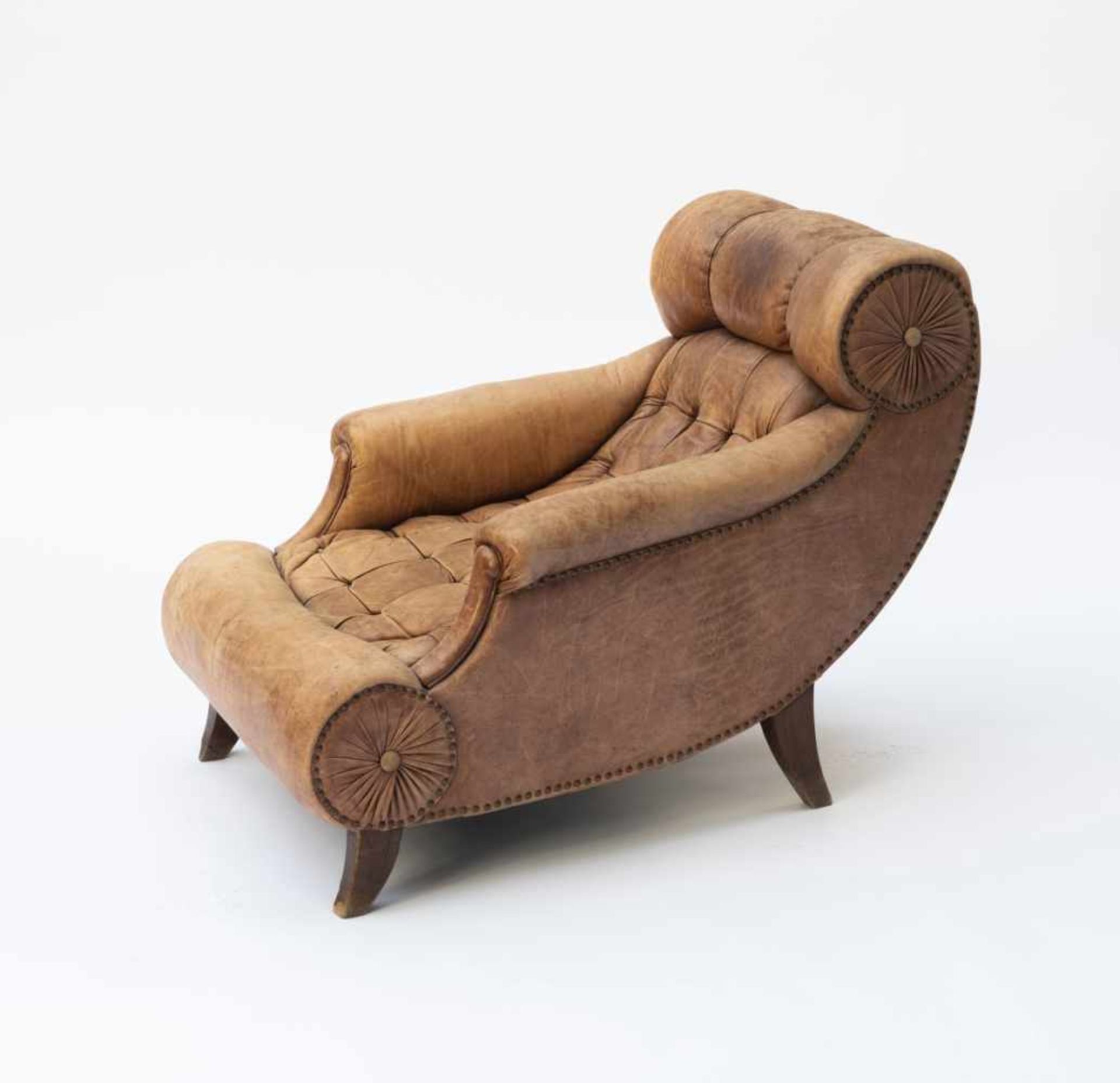 Adolf Loos (used by), 'Knieschwimmer' armchair, 1901'Knieschwimmer' armchair, 1901H. 84 cm, 76 x 108