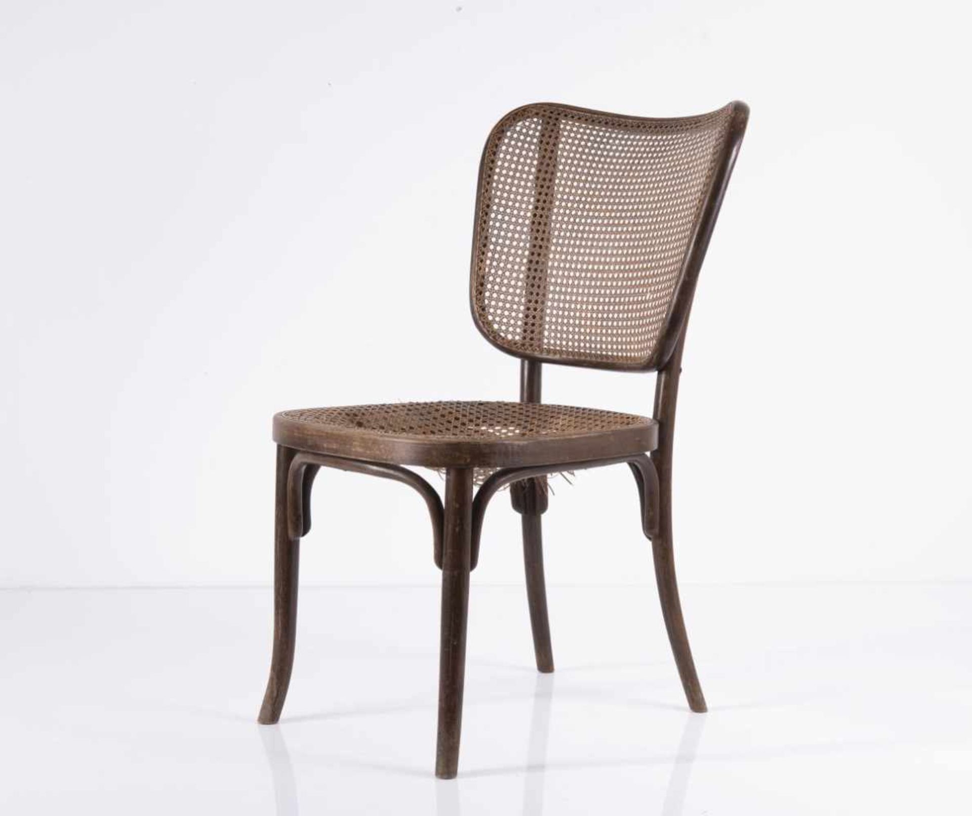 Eberhard Kraus , Chair 'A 821', 1930Chair 'A 821', 1930H. 91 x 66 x 44 cm. Made by Thonet, Vienna. - Bild 4 aus 11