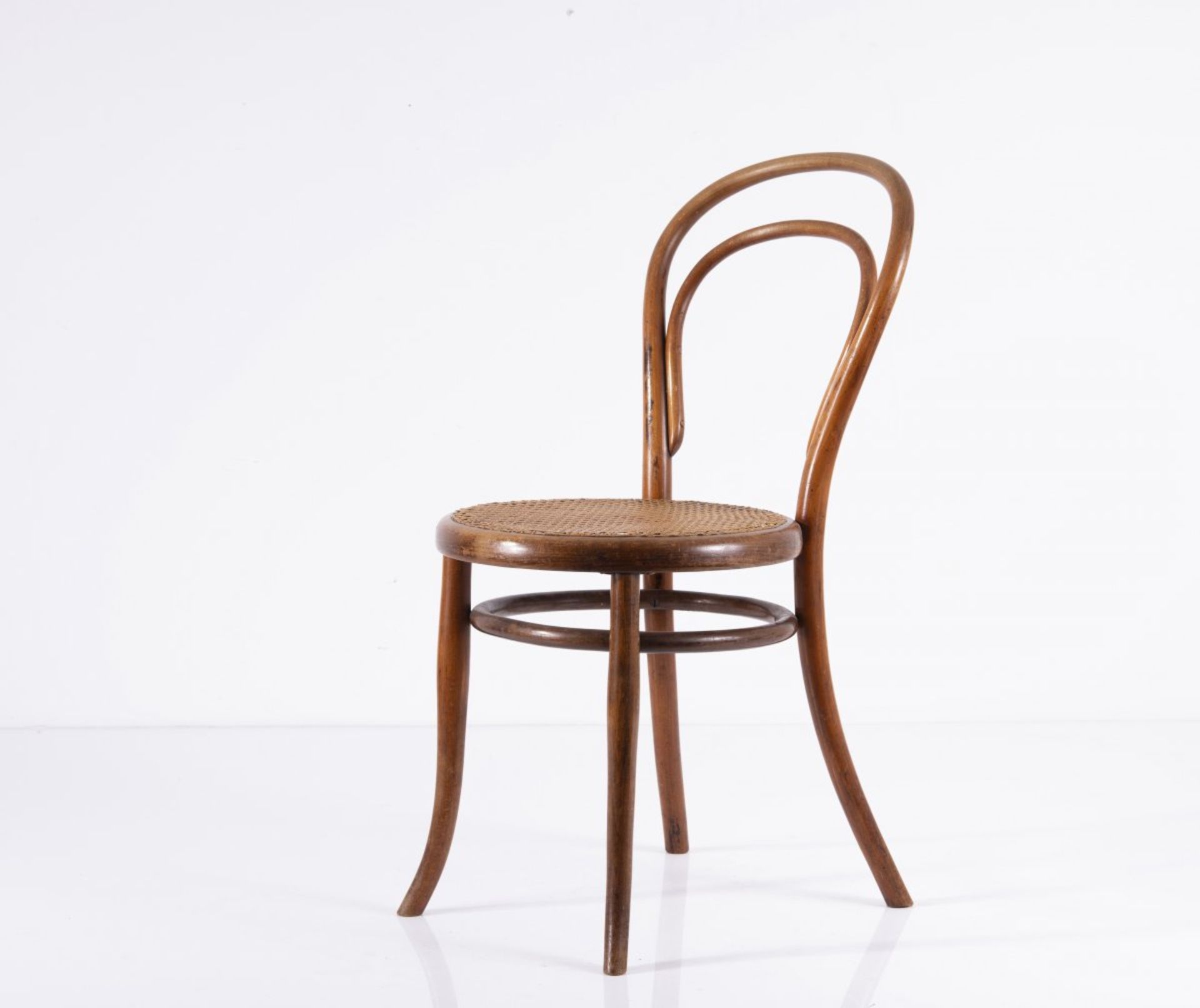 Michael Thonet, Chair '14', 1870Chair '14', 1870H. 88 x 56.5 x 41 cm. Made by Thonet, Vienna. Beech, - Bild 6 aus 12