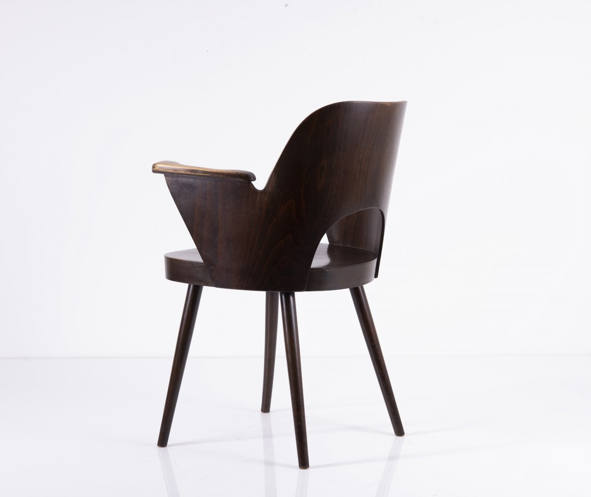 Oswald Haerdtl, Chair '1515', 1954Chair '1515', 1954H. 82 x 52 x 62 cm. Made by TON, Bystrice, - Image 8 of 12