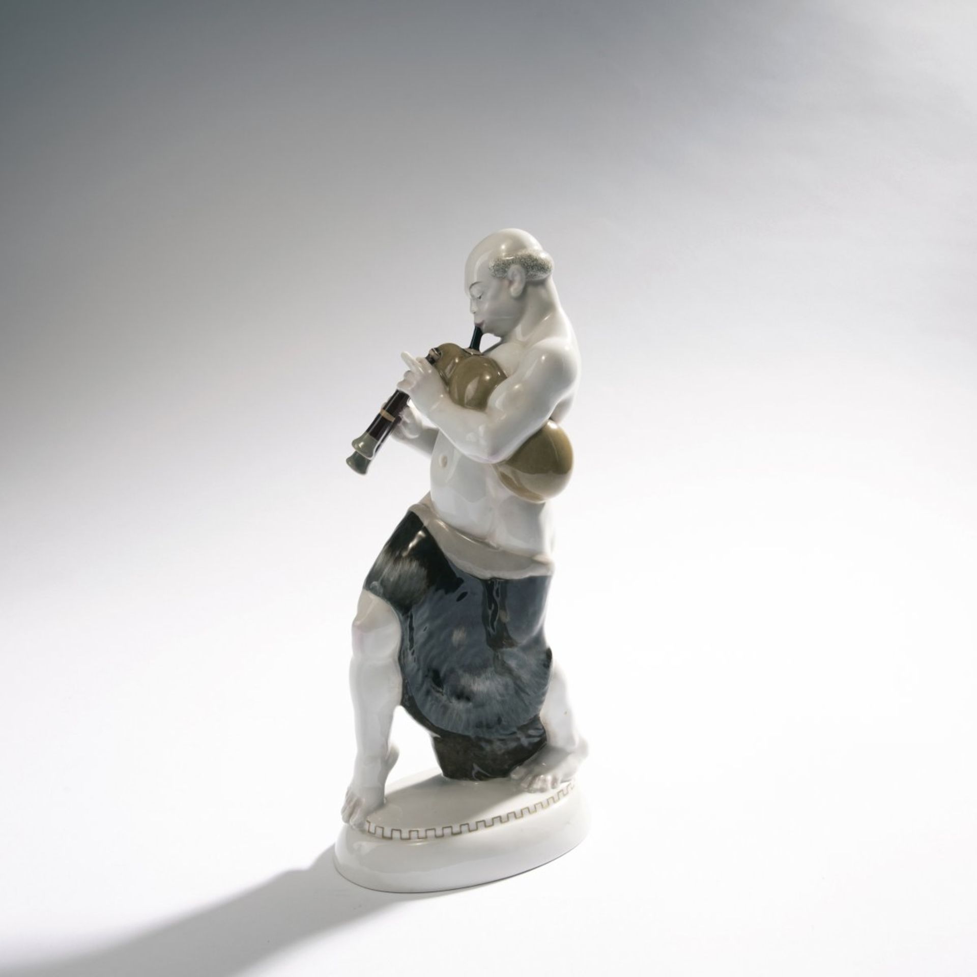 Adolph Amberg, 'Arabs', 1910'Arabs', 1910H. 28.6 cm. Made by KPM Berlin, in 1911. Porcelain,