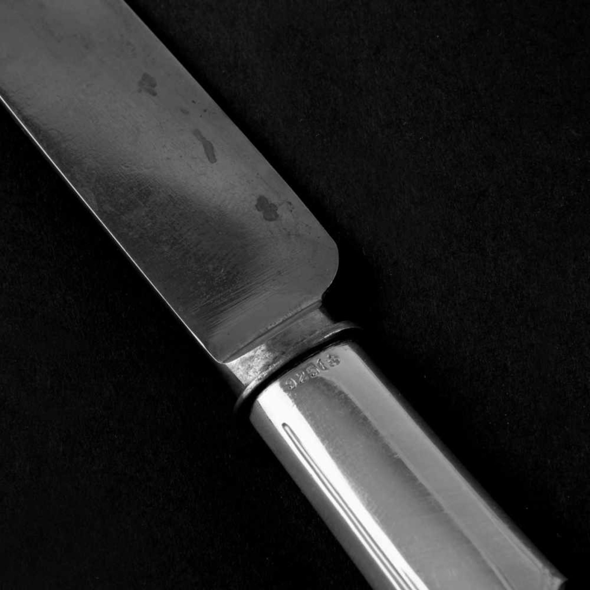 Henry van de Velde, Knife 'Model I', 1903Knife 'Model I', 1903L. 24.9 cm. Made by Koch & Bergfeld, - Bild 2 aus 2