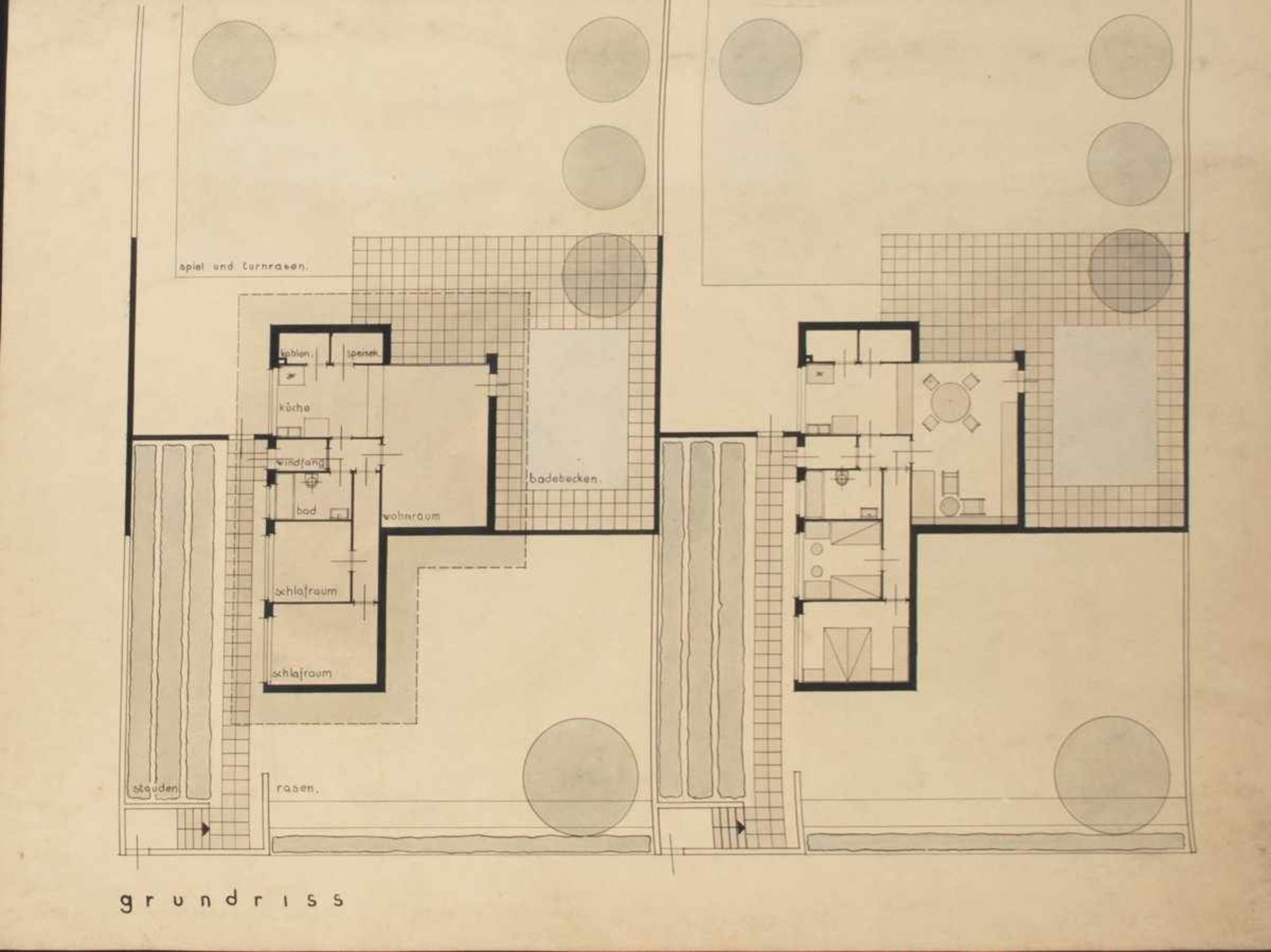 Emil Bruhn, Architectural designs and collages, 1932/33Architectural designs and collages, 1932/3316 - Bild 11 aus 17