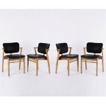 Ilmari Tapiovaara, Four 'Domus' stacking chairs, 1946Four 'Domus' stacking chairs, 1946H. 77.5 x