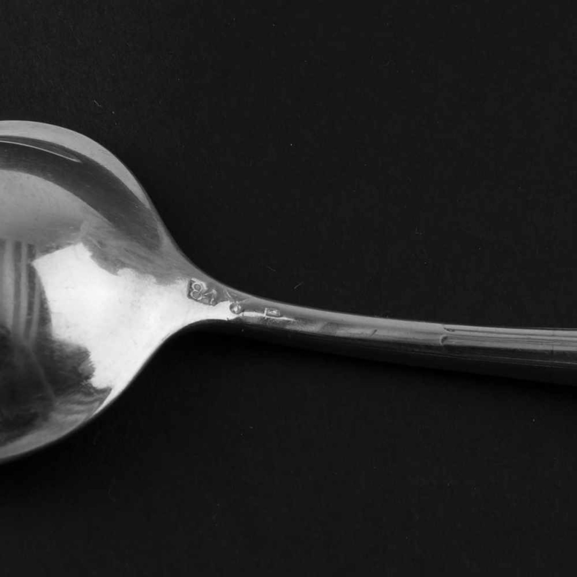 Henry van de Velde, Cream spoon 'Model I', 1905/06Cream spoon 'Model I', 1905/06L. 17 cm. Made by - Bild 2 aus 2