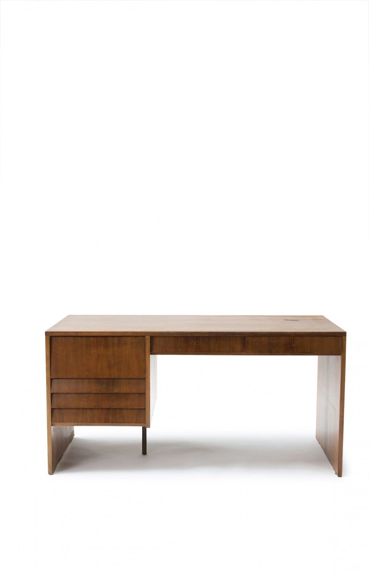 Otl Aicher, Desk, c. 1955Desk, c. 1955H. 75 x 149 x 74.5 cm. Wooden construction, plywood,
