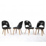 Eddi Harlis, Four armchairs 'ST 652', 1955Four armchairs 'ST 652', 1955H. 77.5 x 46 x 54 cm. Made by