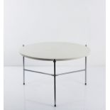 Egon Eiermann, Coffee table, 1962Coffee table, 1962H. 50 cm, D. 83 cm. Made by Wilde & Spieth,