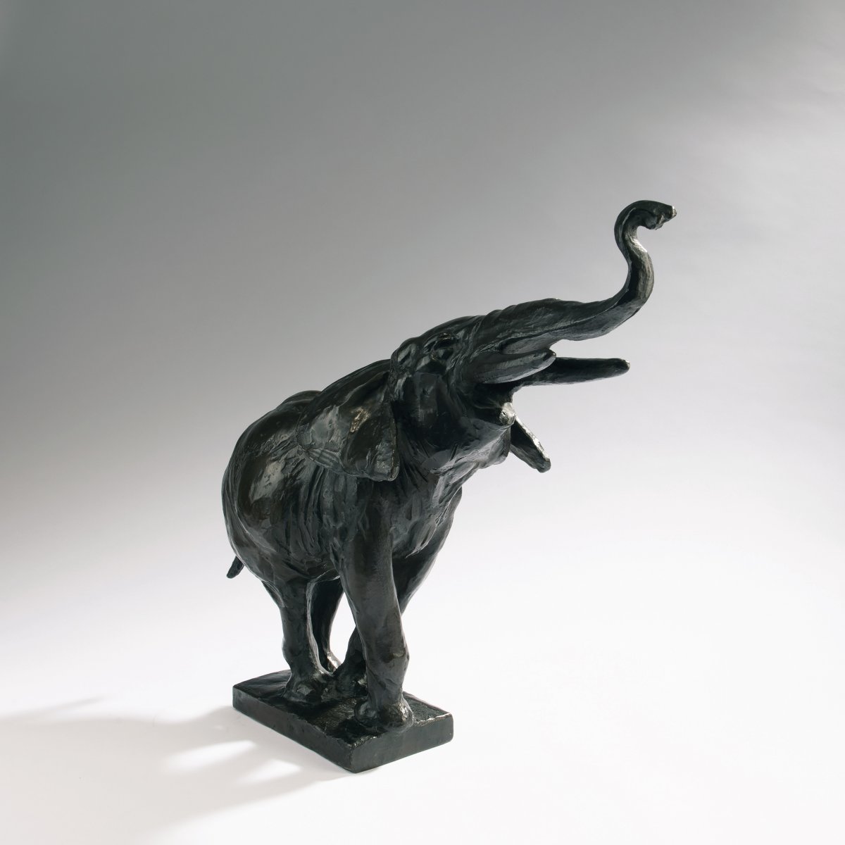 August Gaul, 'Trumpeting Elephant', 1904-05'Trumpeting Elephant', 1904-05Cast posthumously in the - Image 2 of 4