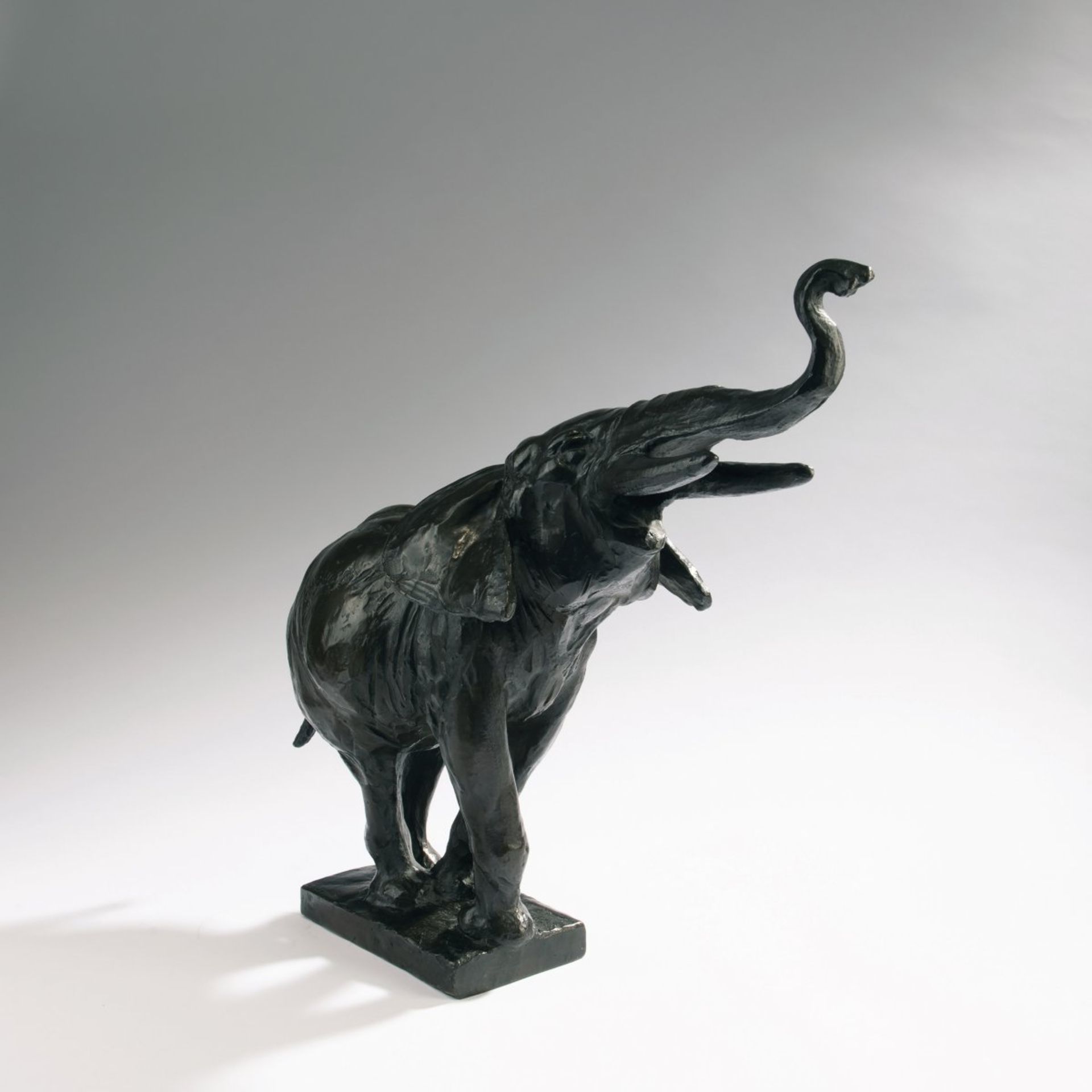 August Gaul, 'Trumpeting Elephant', 1904-05'Trumpeting Elephant', 1904-05Cast posthumously in the - Bild 2 aus 4