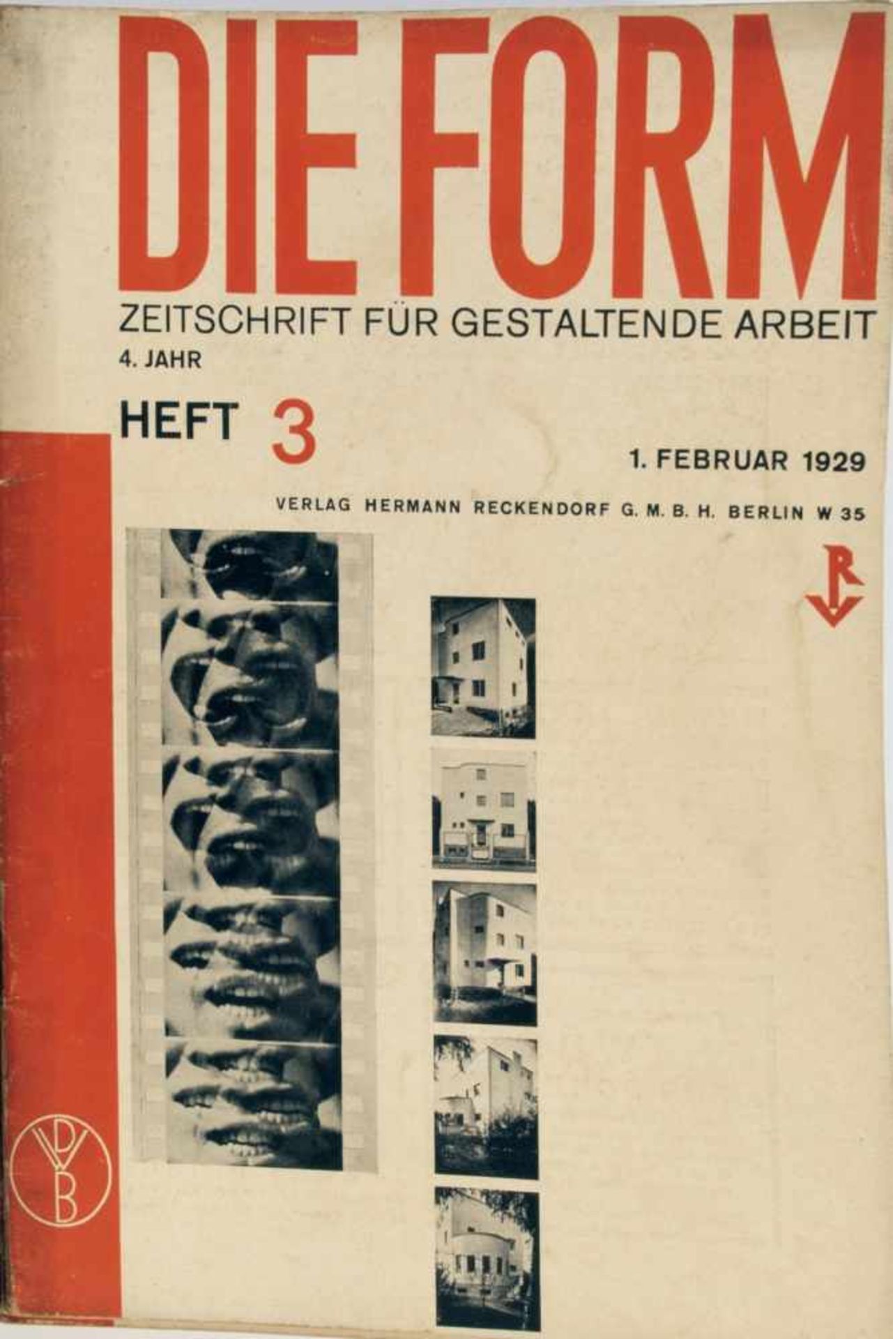 Deutscher Werkbund , Die Form 1929-31Die Form 1929-3125 magazines. Deutscher Werkbund (ed.), Die