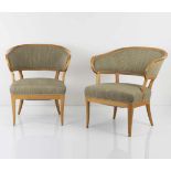 Carl Malmsten, Two armchairs 'Lata Greven', 1930s / 40sTwo armchairs 'Lata Greven', 1930s / 40sH.