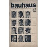 Hannes Meyer, bauhaus 2/3 (1928)bauhaus 2/3 (1928)Hannes Meyer (ed.), zeitschrift für gestaltung.