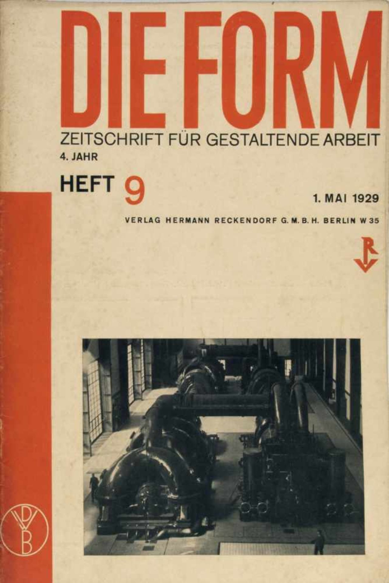 Deutscher Werkbund , Die Form 1929-31Die Form 1929-3125 magazines. Deutscher Werkbund (ed.), Die - Bild 18 aus 20