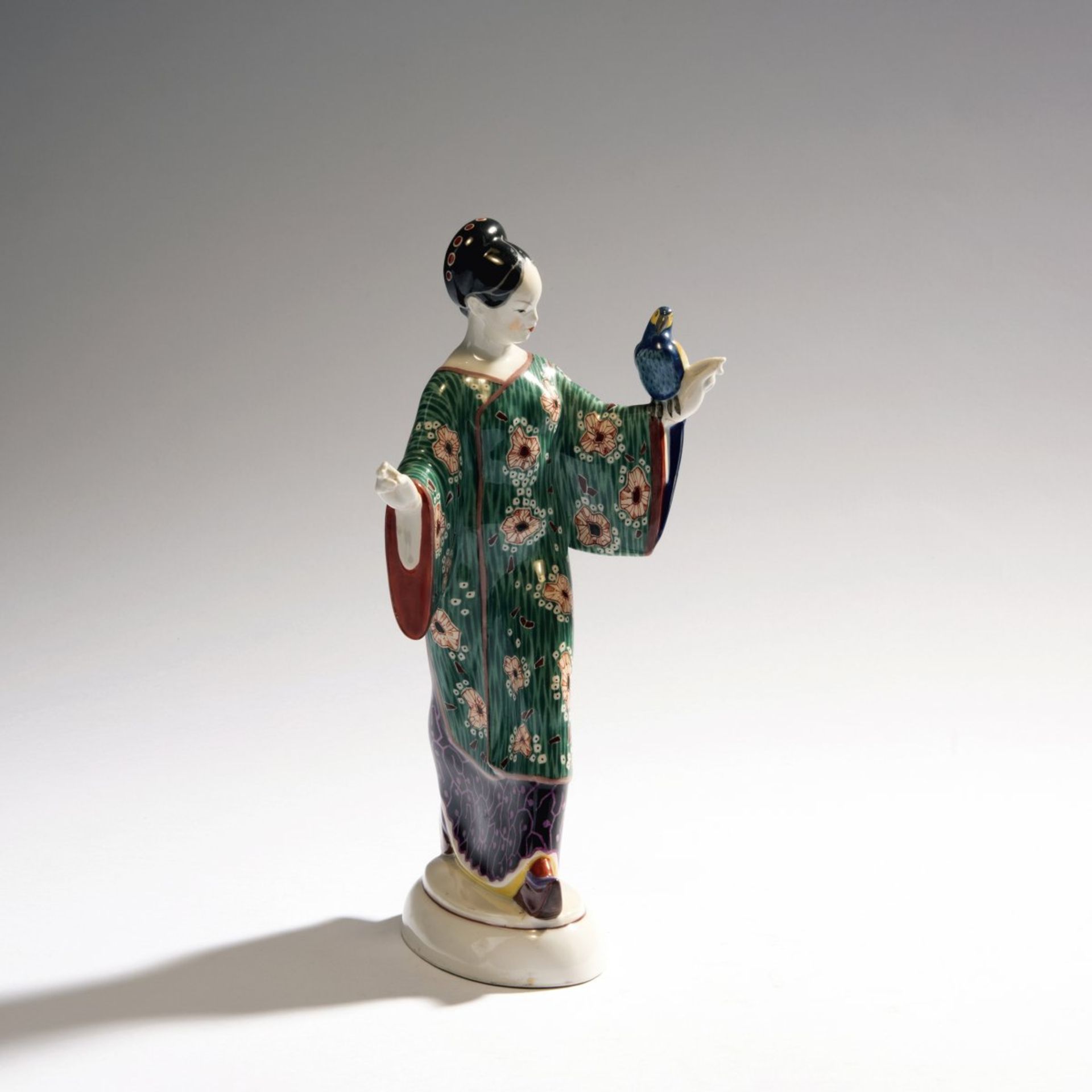 Adolph Amberg, 'Chinese woman', 1910'Chinese woman', 1910H. 27.3 cm. Made by KPM Berlin.