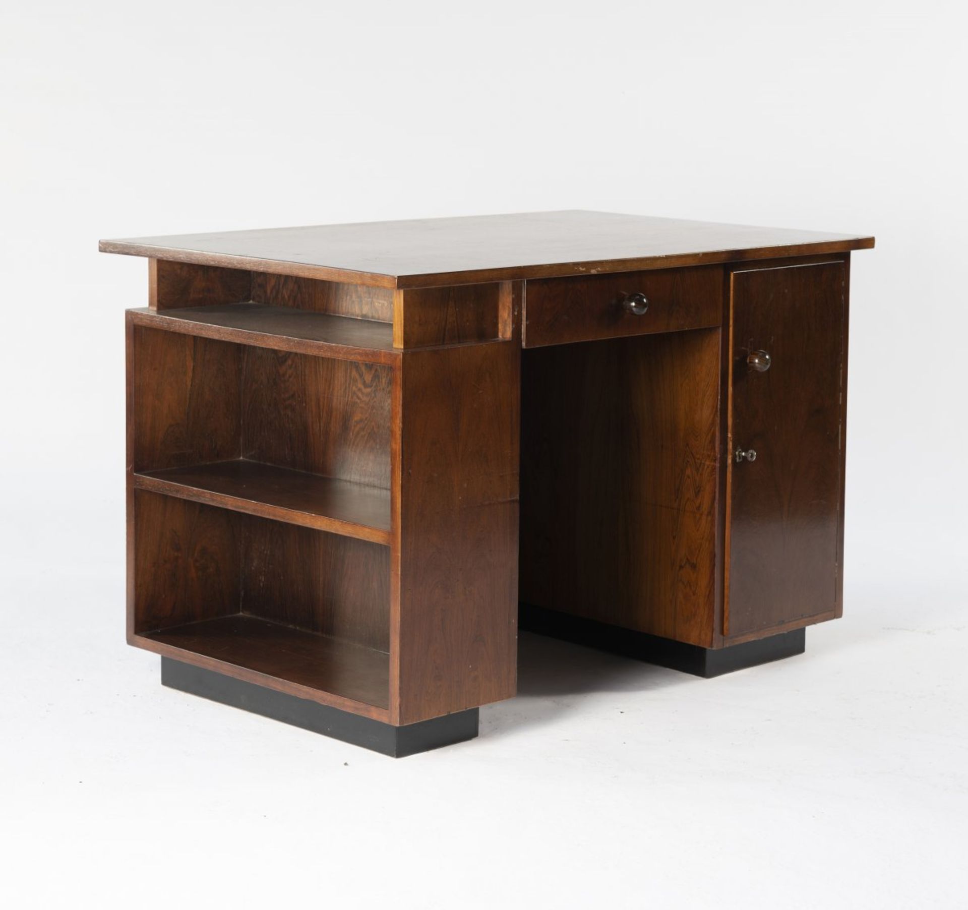 Jan Albertz (J.A.) Muntendam , Desk with stool, 1920s / 30sDesk with stool, 1920s / 30sDesk: H. 77.5 - Bild 7 aus 10