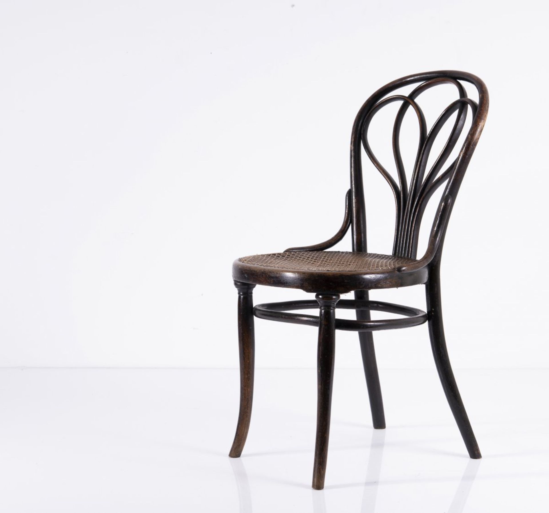 Michael Thonet, Chair '25', 1865Chair '25', 1865H. 89.5 x 57 x 43 cm. Made by Thonet, Vienna. Beech, - Bild 5 aus 11