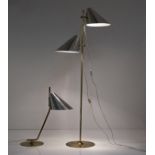 Hans-Agne Jakobsson, Table lamp 'B 260' and floor lamp 'G 185', c. 1960Table lamp 'B 260' and