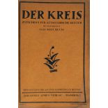 Dr. Ludwig Bennighoff, Der Kreis, 1924, 1927-31Der Kreis, 1924, 1927-3120 magazines. Dr. Ludwig