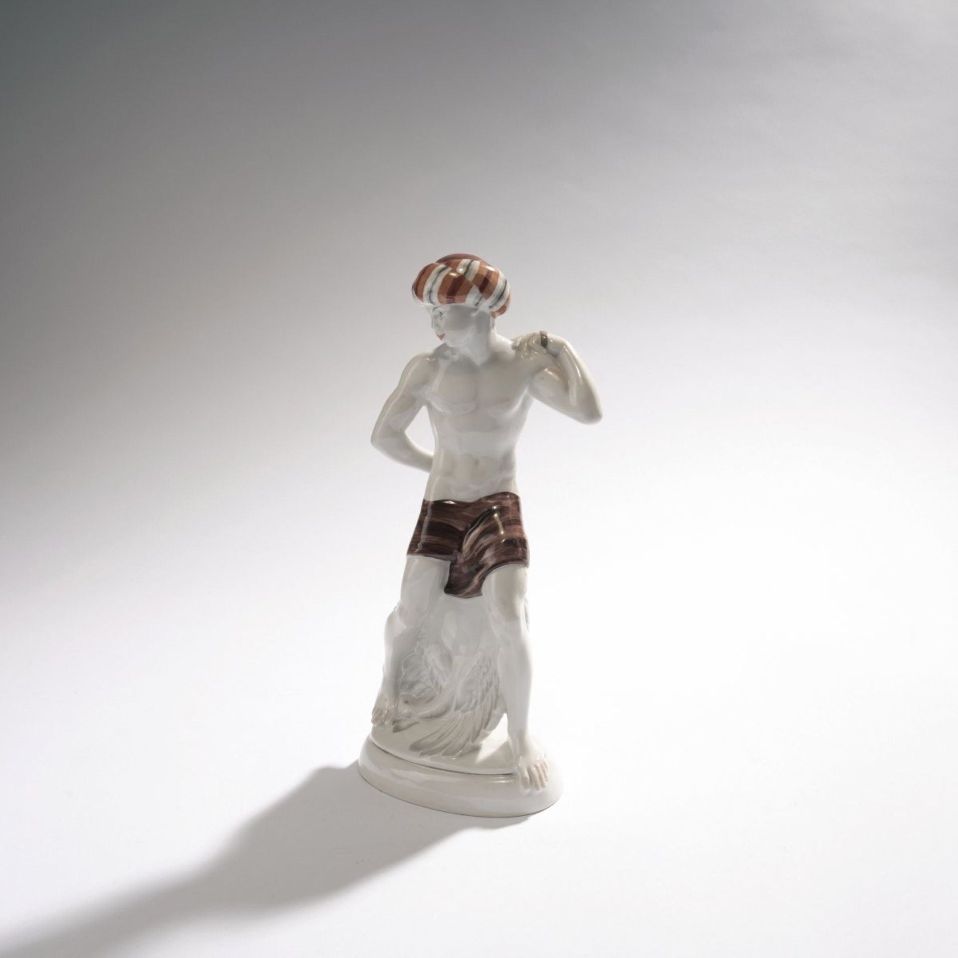 Adolph Amberg, 'Indian', 1910'Indian', 1910H. 26,7 cm. Made by StPM Berlin, in 1920. Porcelain,