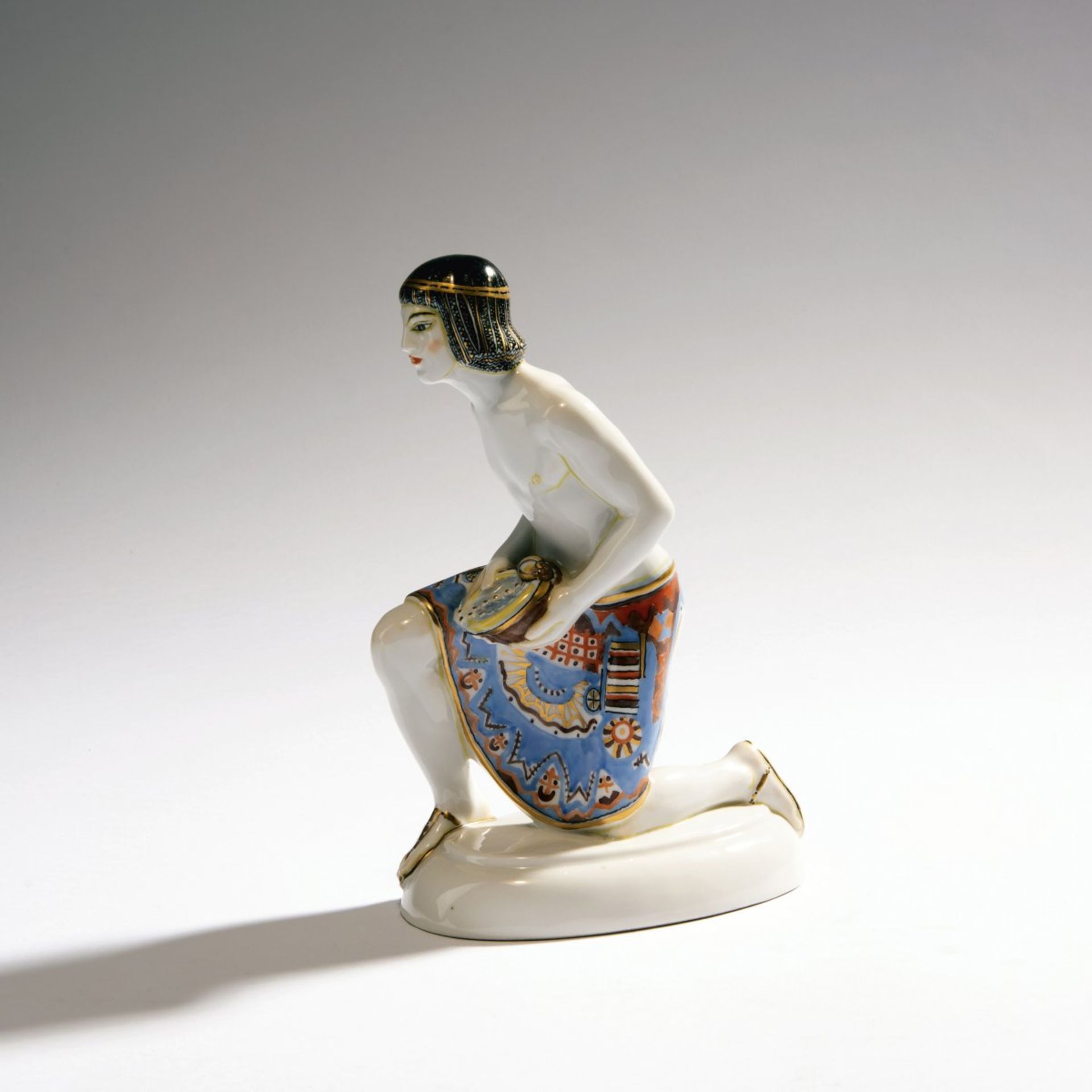 Adolph Amberg, 'Egyptian', 1910'Egyptian', 1910H. 21 cm. Made by KPM Berlin, in 1914. Porcelain,