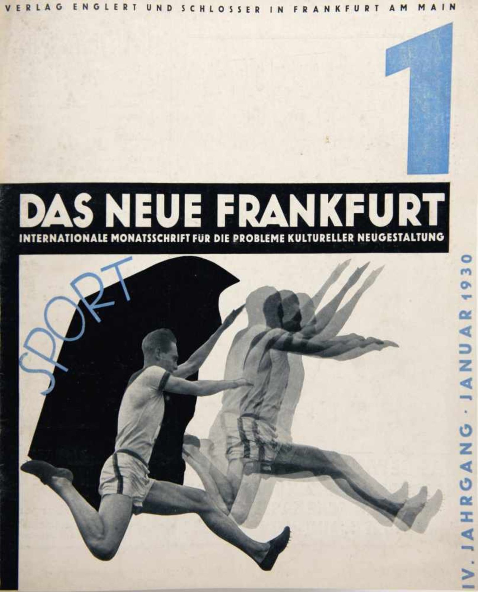 Ernst May; Fritz Wichert, Das Neue Frankfurt, year IV, 1930Das Neue Frankfurt, year IV, 1930Ernst