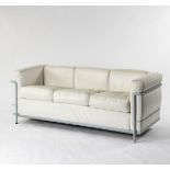 Le Corbusier; Pierre Jeanneret; Charlotte Perriand, 'LC 2' three-seater sofa, 1928.'LC 2' three-