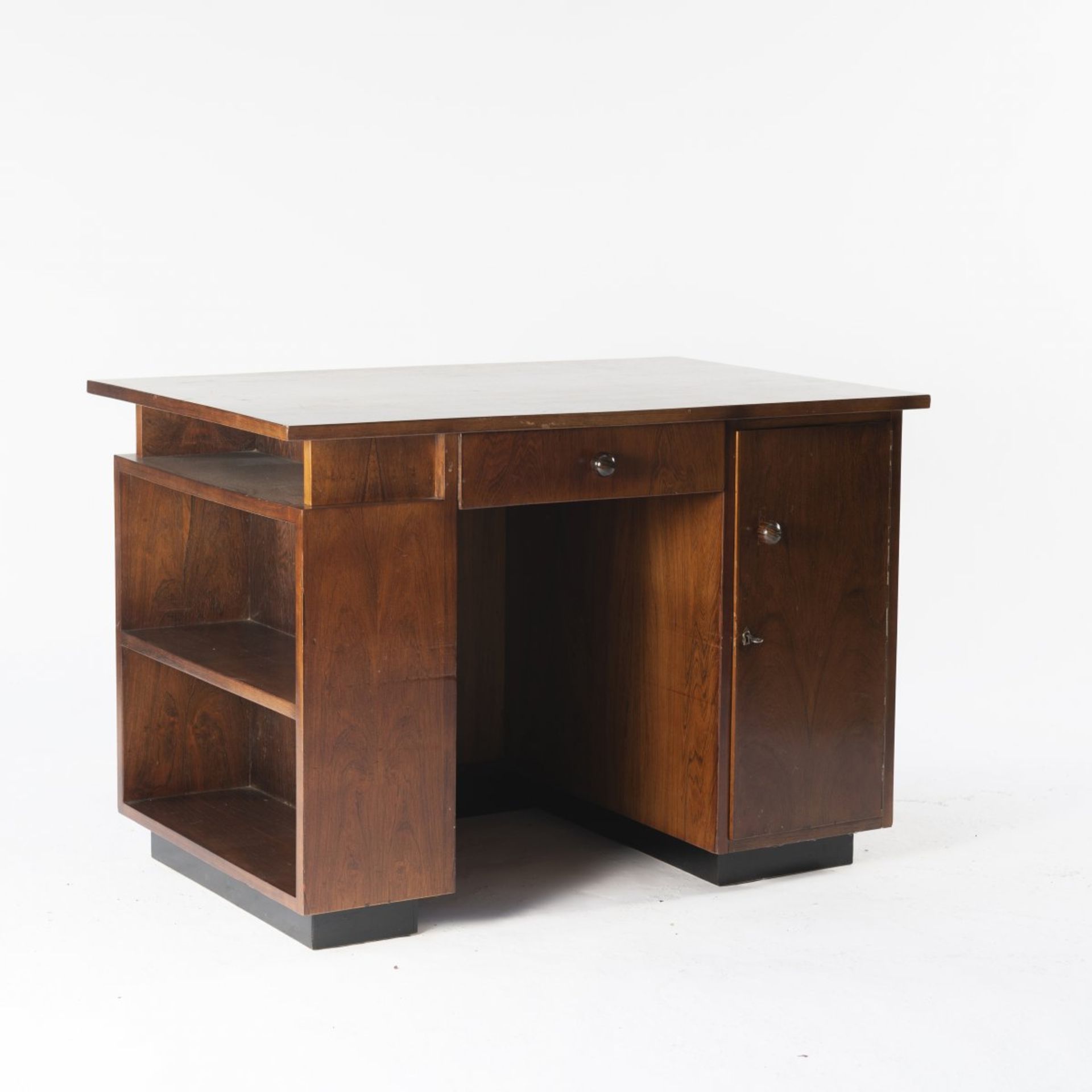 Jan Albertz (J.A.) Muntendam , Desk with stool, 1920s / 30sDesk with stool, 1920s / 30sDesk: H. 77.5 - Bild 3 aus 10