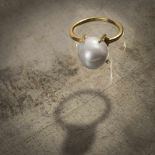 Hermann Jünger, Ring with Pearl, 1970sRing with Pearl, 1970sYellow gold, pearl. 6 grams. Inner
