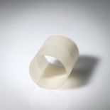 Emmy van Leersum, Bangle Paper, c. 1980Bangle Paper, c. 1980Folded tissue paper in white, PVC. 17