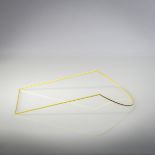 Herman Hermsen, Necklace, c. 1985Necklace, c. 1985Wire, painted yellow. 18 grams. 16 x 22 cm.
