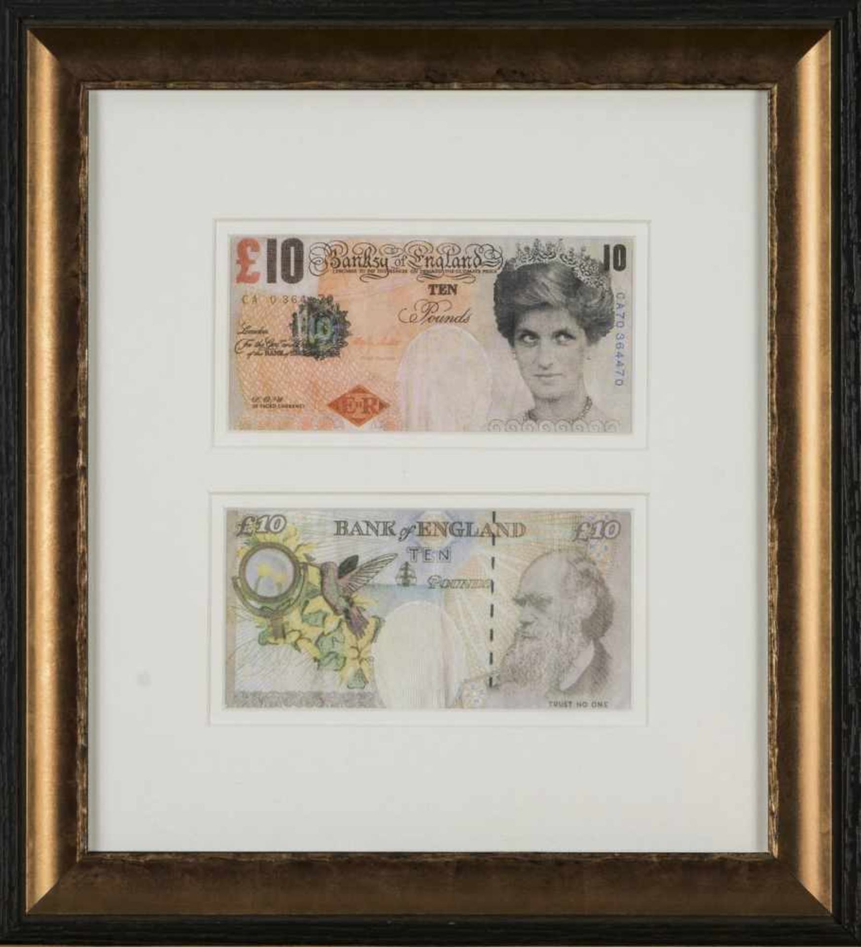 'Banksy X Banksy of England Di-Faced Tenner', 2004/2005, 'Banksy X Banksy of England Di-Faced