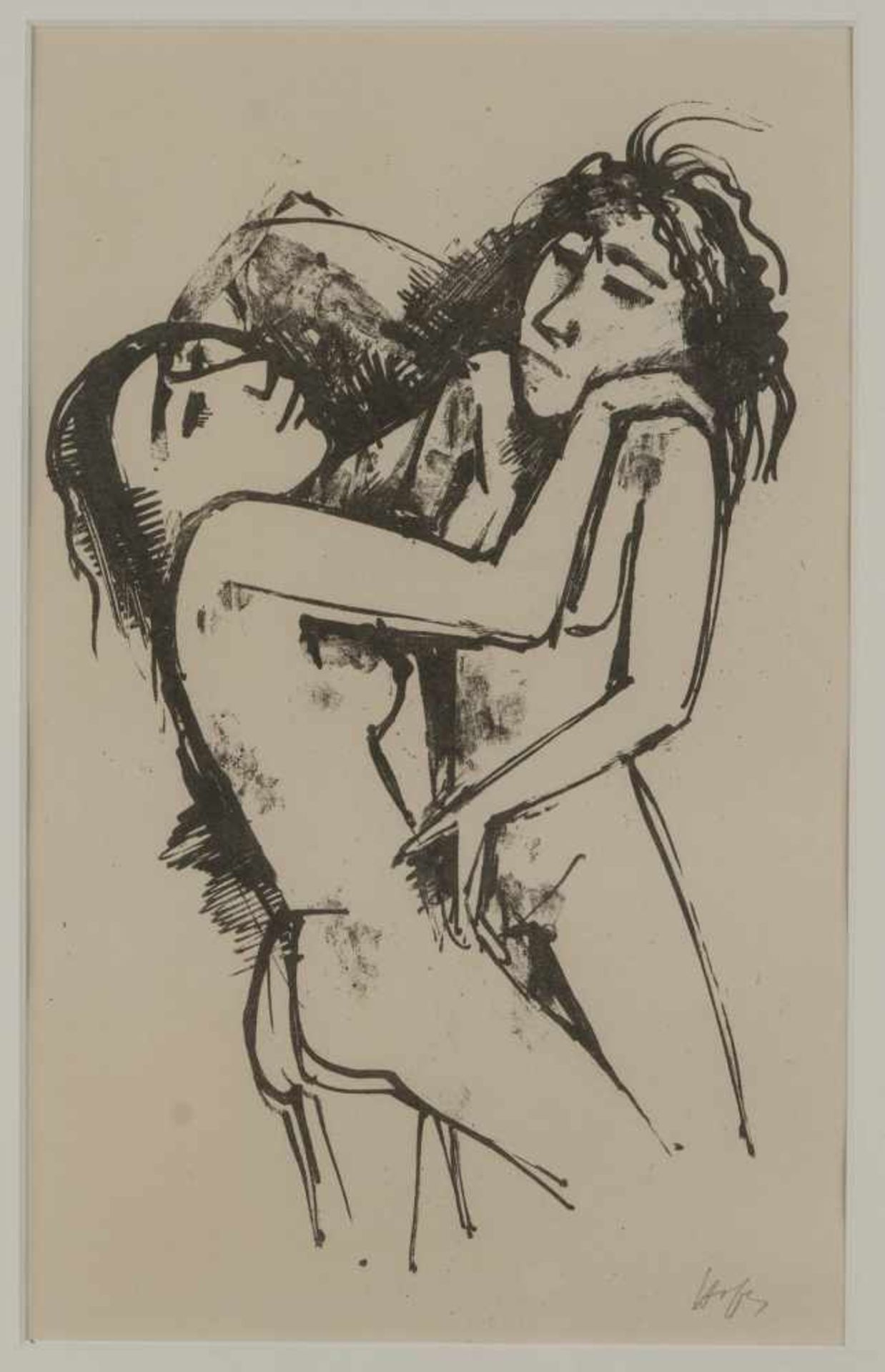 Carl Hofer, 'Zenana' (11 lithographs from the same portfolio), 1923'Zenana' (11 lithographs from the - Bild 5 aus 10