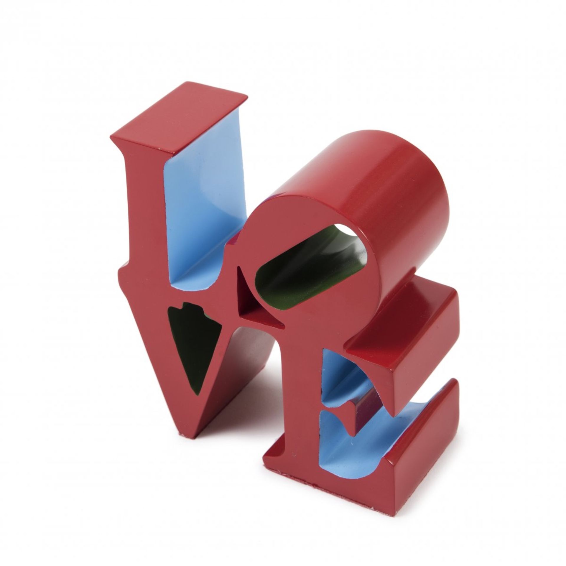 Robert Indiana, 'Red blue green LOVE''Red blue green LOVE'Colored polystone. Approximately 15.0 x