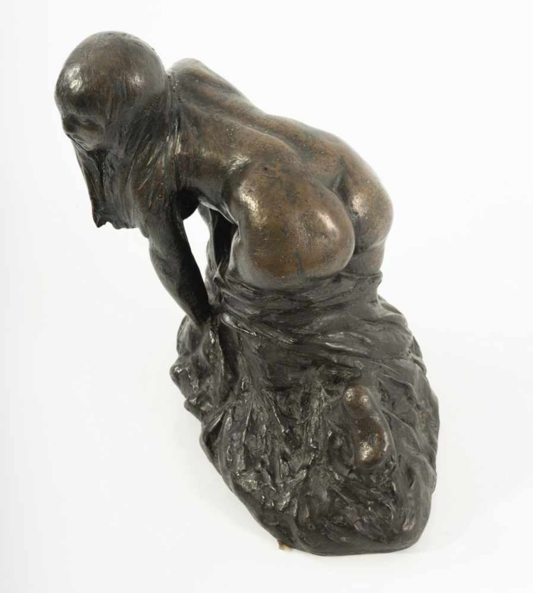 Waldemar Grzimek, 'Awakening', 1973'Awakening', 1973Bronze, patinated in anthracite gray. H. 39.5 - Bild 2 aus 3