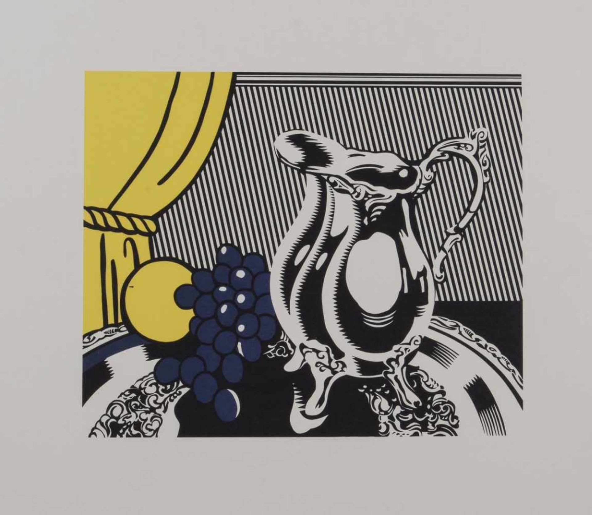 after Roy Lichtenstein, after 'Still life with silver pitcher', 1987after 'Still life with silver