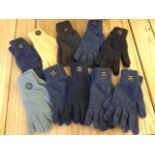 Ten pairs of Lamora angora and wool gloves - various colours and one size. (10)