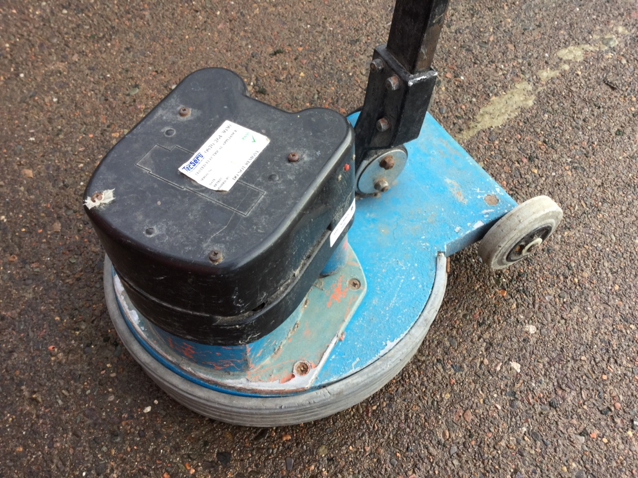 An electric floor polisher with long power cable. - Image 3 of 3