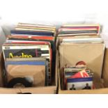A collection of vinyl - mainly light music, some classical - Jim Reeves, Elvis, Paul Robeson,