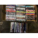 Miscellaneous DVDs - horror, comedy, drama, including The Peep Show, Borat, The Omen, Point Break,