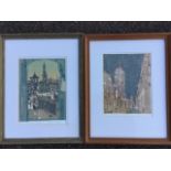 Edward Reid, two signed and numbered prints, The Scott Monument and Empire State Big Apple, both