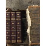 Wilsons Tales of the Borders, a Victorian leather bound edition in three volumes published by