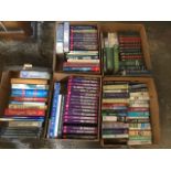 Miscellaneous books including Readers Digest, reference, travel, dictionaries, medical, novels, a